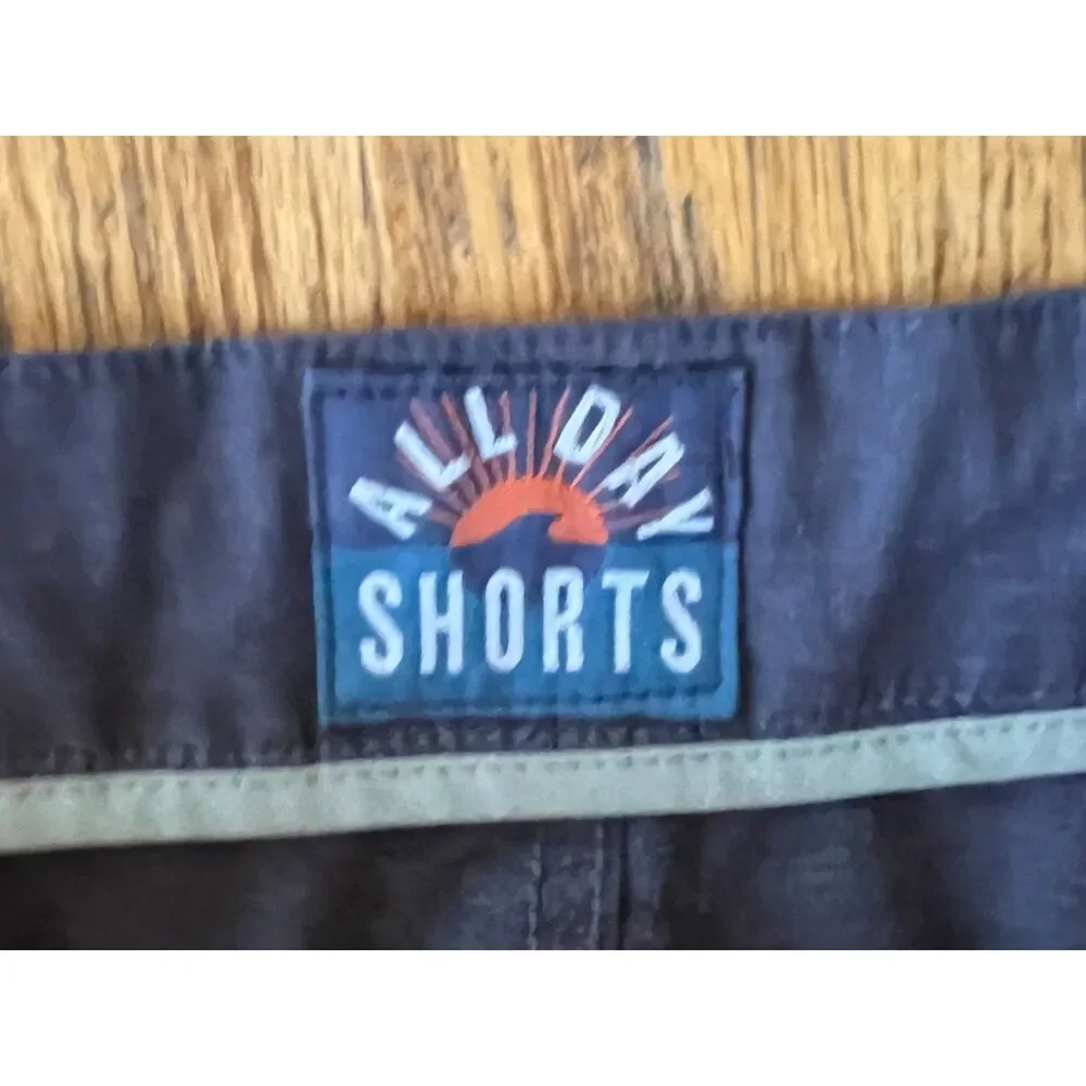 Faherty All Day Gray Hybrid Performance Stretch Chino Shorts  Mens Size 38